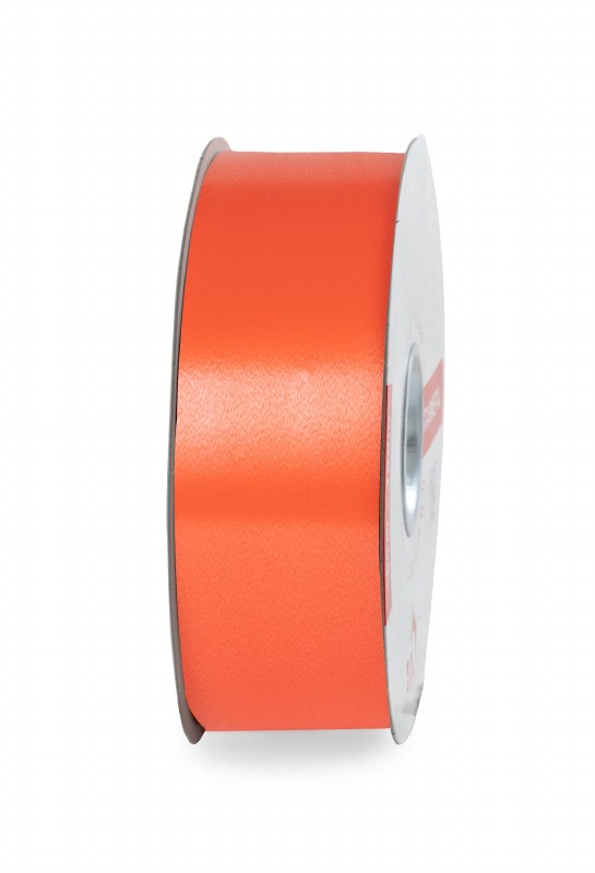 Picture of Orange polytie florist ribbon, 100yds-P26